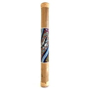 Rainstick Bamboo Rain Stick Musical Percussion Shaker Instrument Hand Painted- Large Size 16"