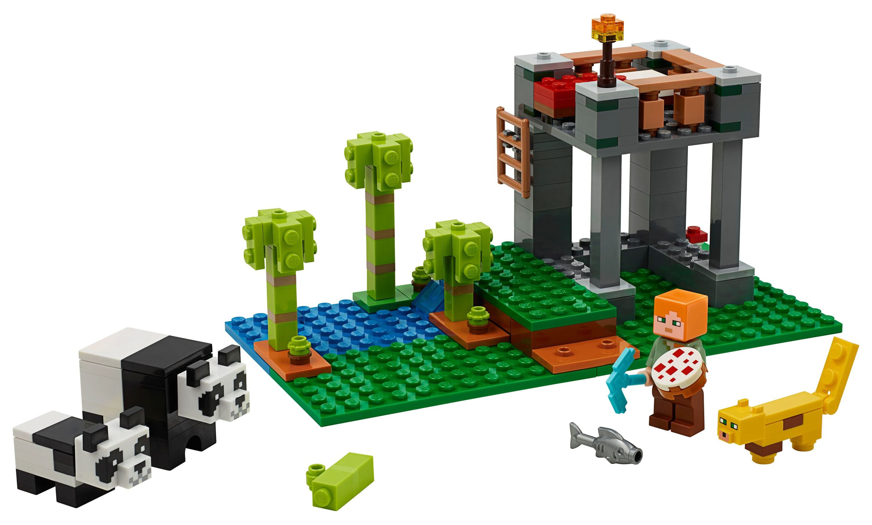 LEGO Minecraft The Panda Nursery 21158 Construction Toy for Kids, Great Creative Gift for Fans of Minecraft (204 Pieces) - image 3 of 7