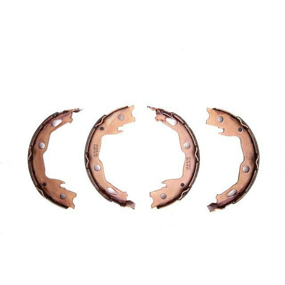 Rear Parking Brake Shoe Set - Compatible with 2014 - 2020 Nissan Rogue 2015 2016 2017 2018 2019