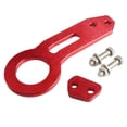 thumbnail image 1 of Scienceny Gancho de remolque de aleación de aluminio Gancho de remolque de carreras universal Práctico anillo de remolque trasero con tornillos Juntas Cámaras de salpicadero de coche No.6 Scienceny VI009017-06, 1 of 5