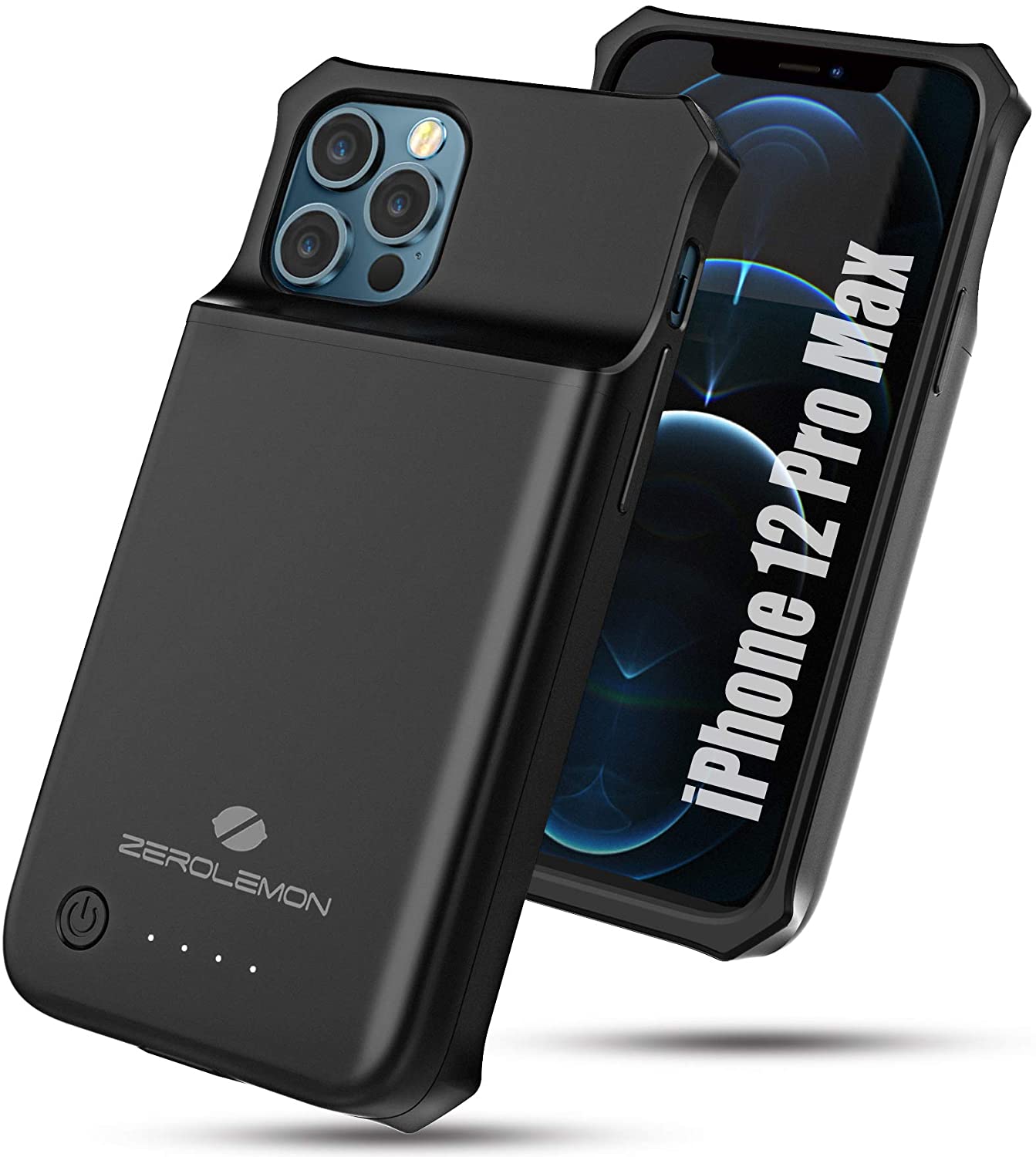 6.7 Pouces iPhone 13 Pro Max NEWDERY 4800mAh Coque de Batterie pour iPhone 12 Pro Max//13 Pro Max Power Chargeur Case Slim Rechargeable Extended Portable pour iPhone 12 Pro Max