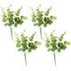 thumbnail image 1 of 4 hojas artificiales de eucalipto, follaje de plantas falsas para el hogar, jardín, oficina, decoración de boda, 1 of 5
