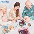 thumbnail image 4 of Assistex Dementia Puzzle 12 Large Pieces Jigsaw ? Build in Box Dementia Activity for Seniors ? Dementia Game for Elderly with Conversation Prompts ? Dementia Gift Alzheimer's Puzzle (Mother's Love), 4 of 6