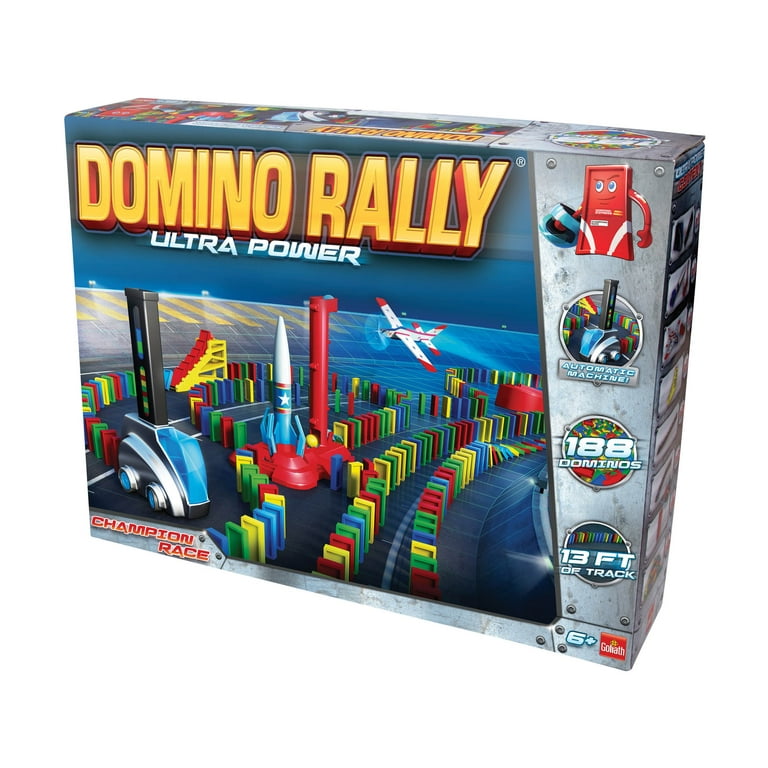 Goliath Domino Rally Ultra Power - Dominoes For Kids - Stem-Based Learning  Set 