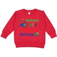 thumbnail image 2 of Inktastic Monster Truck Future Driver Toddler Sweatshirt, 2 of 4