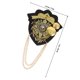 thumbnail image 2 of unbranded 1Par Epaulettes Vintage Para Estilo Retro Con Único Y, 2 of 6