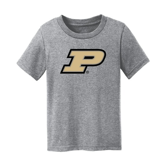 Toddler Chad & Jake Heather Gray Purdue Boilermakers Primary Logo T-Shirt