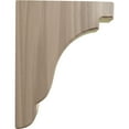 thumbnail image 3 of Ekena Millwork 1 3/4"W x 7 1/4"D x 9 1/2"H Bedford Wood Bracket, Walnut (2-Pack), 3 of 4