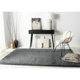 thumbnail image 3 of SAFAVIEH August Carlene Solid Plush Shag Area Rug, Grey, 9' x 12', 3 of 10