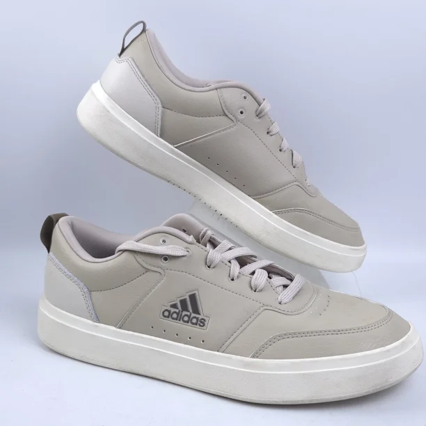 Ad-id-as Mens US 10 Park Street Tennis Shoes - Tan IG9854 Lace Up Sneakers
