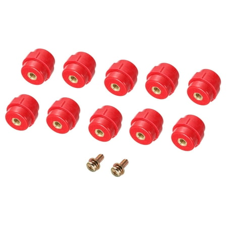 

Insulator 12pcs SM30 High Strength Standoff Insulators with M8 Screw for Power Distribution Cabinet