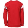 thumbnail image 3 of KIMU Boys' 2-18 Long Sleeve Knit Pullover Christmas Sweater Crewneck Holiday Sweater Shirt (Happy Snowman), 3 of 5