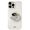 Cream White+Coffee cup holder, variant on UFOLOGY 100% Biodegradable iPhone 13 Case, The Thin & Slim Eco-Friendly and Compostable iPhone 13 Case with Kickstand (2021), Natural Texture, Speckled, 6.1 Inches (Black)
