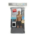 thumbnail image 4 of Hanes Ultimate 4-Pack Men's ComfortBlend Boxer Brief Underwear Color: Blue Red Size: S, 4 of 4