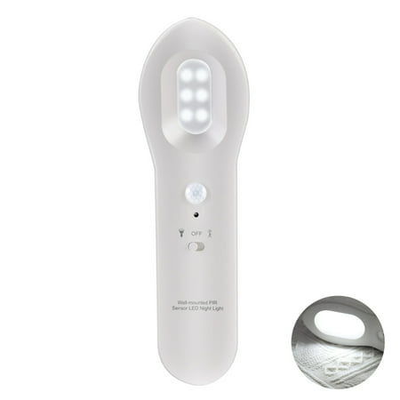 

LED Human Body Induction Night Light Lamp USB Rechargeable PIR Infrared Motion Sensor Aisle Lights