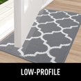 thumbnail image 4 of sasyxdc Tapis de Porte Intérieur 32, x 20, Antidérapant Absorbant Résistant à la Saleté Tapis d'Entrée Lavable Profil Bas Tapis de Sol Intérieur Durable Tapis de Bienvenue pour Entrée Gris iuy, 4 of 8