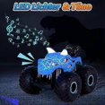thumbnail image 5 of RC Car Dinosaur Monster Truck, 360 Rotating RC Monster Truck with Lights/Sounds/Spray, 2.4GHz 1:16 All Terrain RC Car Toy for Kids Boys Girls, 5 of 5