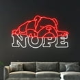 thumbnail image 5 of Handmadetneonsign Nope English Bulldog Neon Sign, English Bulldog Led Sign, English Bulldog Dog, 5 of 5