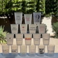 thumbnail image 3 of 100-Pack Personalized Frosted Shatterproof Cups,7/12/16oz Custom Disposable Cups for Wedding, Bridal Shower & Modern Party,Reusable Plastic Cups with Custom Design (12 oz),16 oz, 3 of 7