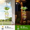 thumbnail image 5 of Cheapark Outdoor Solar-Powered Artificial Plant Climber Lights - Illuminated Greenery for Fences & Porches, Christmas Holiday Decor, 5 of 6