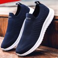 thumbnail image 4 of Deporte Casuales para Correr Zapatos Descalzos Transpirables Antideslizantes Deportivos Al Aire Libre (38) Azul, 4 of 9