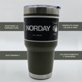 thumbnail image 2 of Vasos de Acero Inoxidable NORDAY Termo Tumbler 30oz 900ml Tapa verde 30oz 900ml, 2 of 5