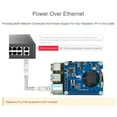 thumbnail image 4 of POE HAT (C) for Raspberry Pi 4B/3B+, Power Over Ethernet HAT, Support IEEE 802.3Af/At-Compliant Network, 4 of 5
