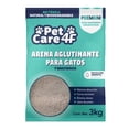 thumbnail image 1 of Arena para Gato Petcare4f Premium Aglutinante y Multiusos 3 kg, 1 of 4