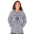 thumbnail image 3 of Lion of Judah Follower of Christ Unisex Plus Size Zip Hoodie Brisco Brands 4X, 3 of 6