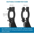 thumbnail image 3 of Support Latéral en Alliage d'Aluminium Réglable pour Vélo (Noir) 2 Pièces, 3 of 5