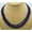 Blue Jade, variant on 3 Rows Facted 2x4mm Multicolour Gemstone Rondelle Beads Necklace 17-19 In AAA-Yellow Jade