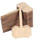 thumbnail image 1 of Paquete de 30 etiquetas para plantas de bambú, tapones para plantas de madera en forma de T, 1 of 4