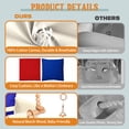 thumbnail image 6 of G TALECO GEAR Canvas Toddler Swing, Wooden Baby Swing Seat Chair with Safety Belt, Durable Hanging Swing Chair, Outdoor and Indoor Swing for Kids, Mounting Hardware Included, Car Embroidery Design, 6 of 9