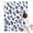 White and Blue, variant on White and Blue Of Leopard Print Blanket,Comfortable Soft Flannel Throw Blanket,All Season,Warm Lightweight Blankets for Sofa Bed Couch Living Room Chair,30"x40"