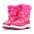 thumbnail image 2 of Nova Mountain Boys Girls Little Kids Winter Snow Boots NF-NFWB103-FuchsiaUnicorn-11, 2 of 6