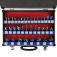 thumbnail image 6 of 35-Piece Router Bits Set - Woodworking Tools for Wood Routers with Allen Wrench and Aluminum Carrying Case with Labeled Organization by Stalwart, 6 of 7