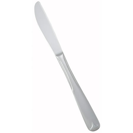 Winco 0010-08 Lisa Mirror Finish S/S Dinner Knife - Dozen