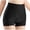 Black, variant on Admvng Women's Briefs Soft Boxer Panties Breathable Stretch Safety Shorts