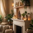 thumbnail image 4 of Decozen Wooden LEAF Sculpture – Gifts for Mom or Dad on Mother’s Day, Father’s Day, or Birthday – Acacia Wood Sculpture for Home, Office, Living Room, or Boho and Mantle Décor, 4 of 9