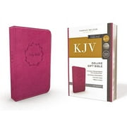 KJV, Deluxe Gift Bible, Imitation Leather, Pink, Red Letter Edition (Hardcover)