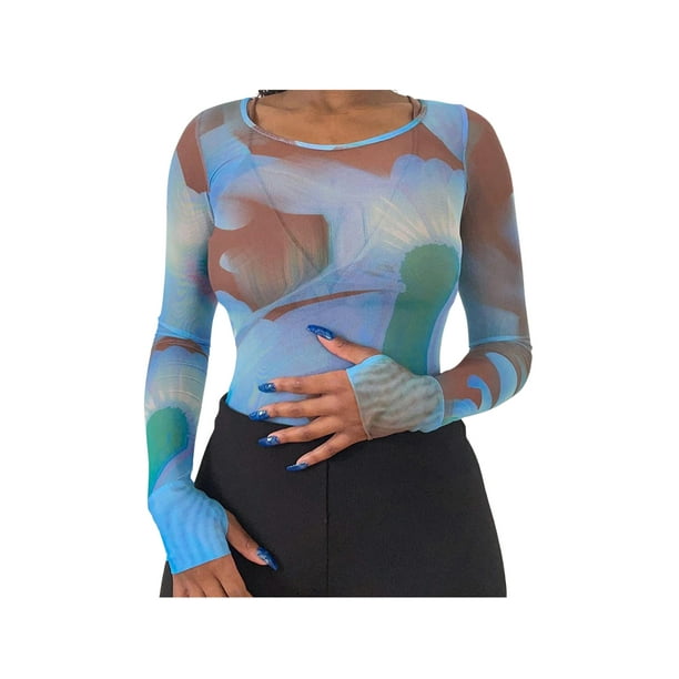 y2k graphic long sleeve