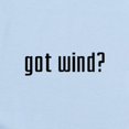 thumbnail image 2 of CafePress - Got Wind? Infant Bodysuit - Baby Light Bodysuit, Size Newborn - 24 Months, 2 of 4
