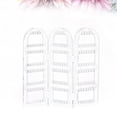 thumbnail image 2 of Raindrops Stylish Transparent Earring Rack Organizer for Displaying and Storing Jewelry, 2 of 7