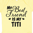 thumbnail image 4 of Inktastic My Best Friend is My Titi with Hearts Boys or Girls Baby Bodysuit, 4 of 5