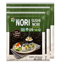 Roasted Sushi Nori, Full Size 25g,  30 Sheets