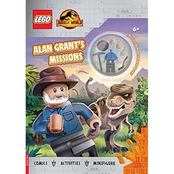 Pre-Owned Lego (R) Jurassic World (Tm): Alan Grant's Missions: Activity Book with Alan Grant Minifigure (Paperback) 1780558775 9781780558776