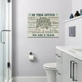 thumbnail image 6 of Inspirational Office Wall Art Motivational Quotes Pictures Wall Decor for Office We Are A Team Canvas Painting Room Decorations Artwork Framed Ready to Hang 16"x12", 6 of 6