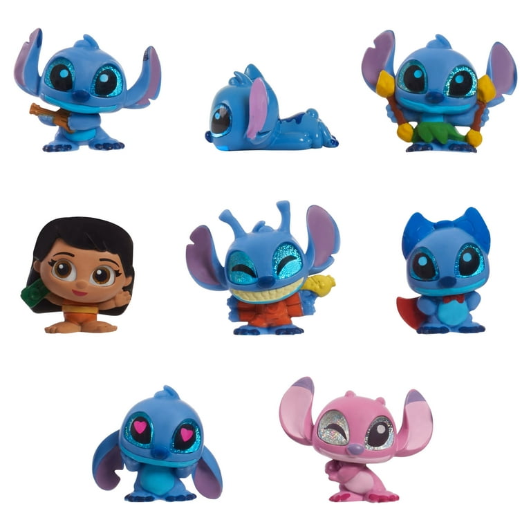 Disney’s Lilo & Stitch Collectible Friends Set, 8-Piece Figure Set,  Officially Licensed Kids Toys for Ages 3 Up, Gifts and Presents
