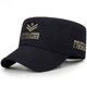 thumbnail image 3 of Gorra de béisbol de primavera y otoño, gorra militar plana de payaso simple para exteriores, gorra bordada con camuflaje, 3 of 5