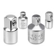 thumbnail image 1 of 4pcs Ratchet Adapter Adapter Set Socket Adapter Ratchet 1/2" to 3/8",3/8" to 1/2",1/4" to 3/8",3/8" to 1/4 "Reducing Adapters for Sockets and Bits, 1 of 5